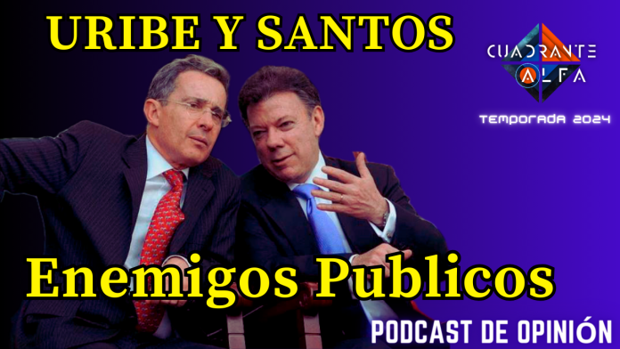 Miniatura Uribe y Santos Enemigos